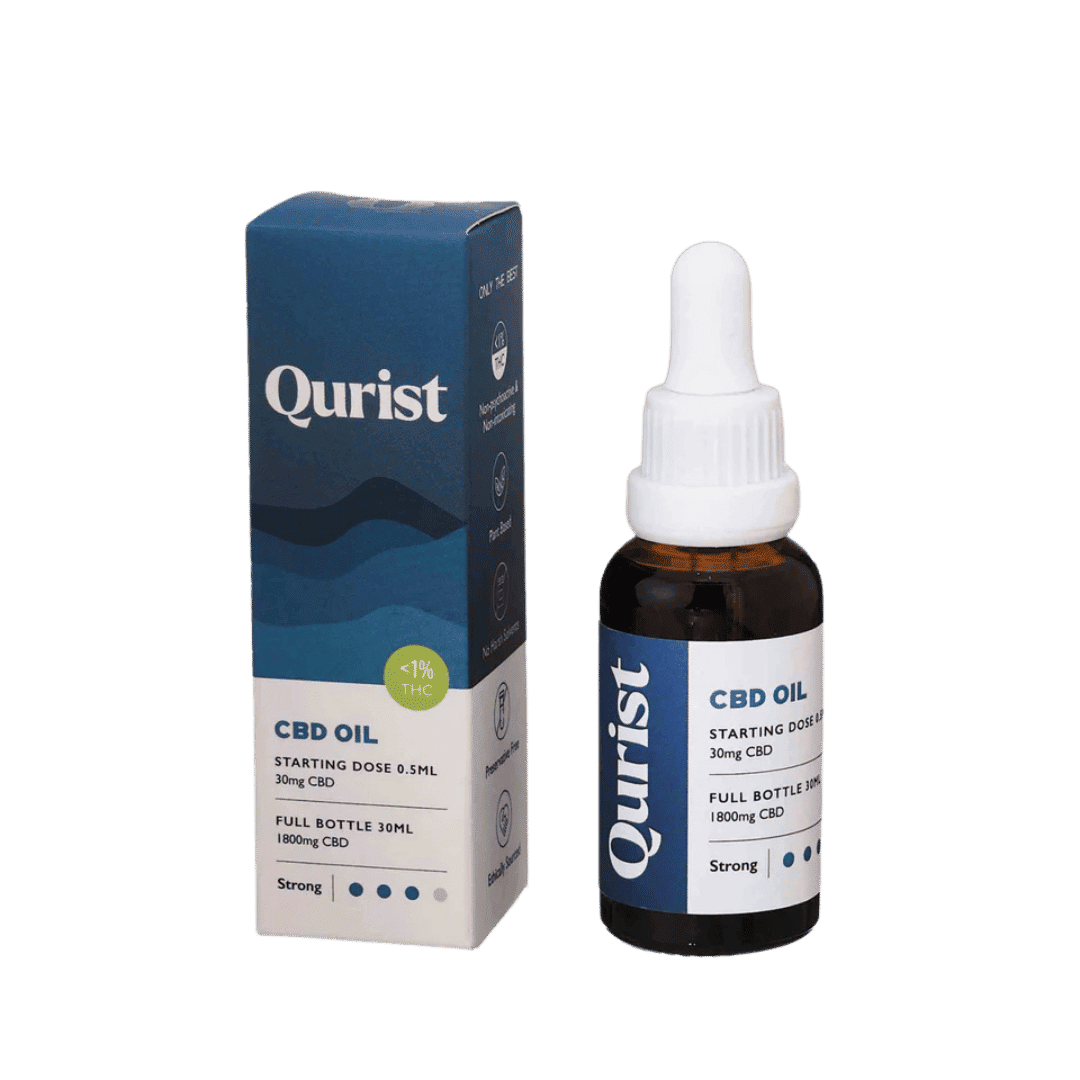 Qurist CBD Oil - Strong 1800mg - CBD Store India