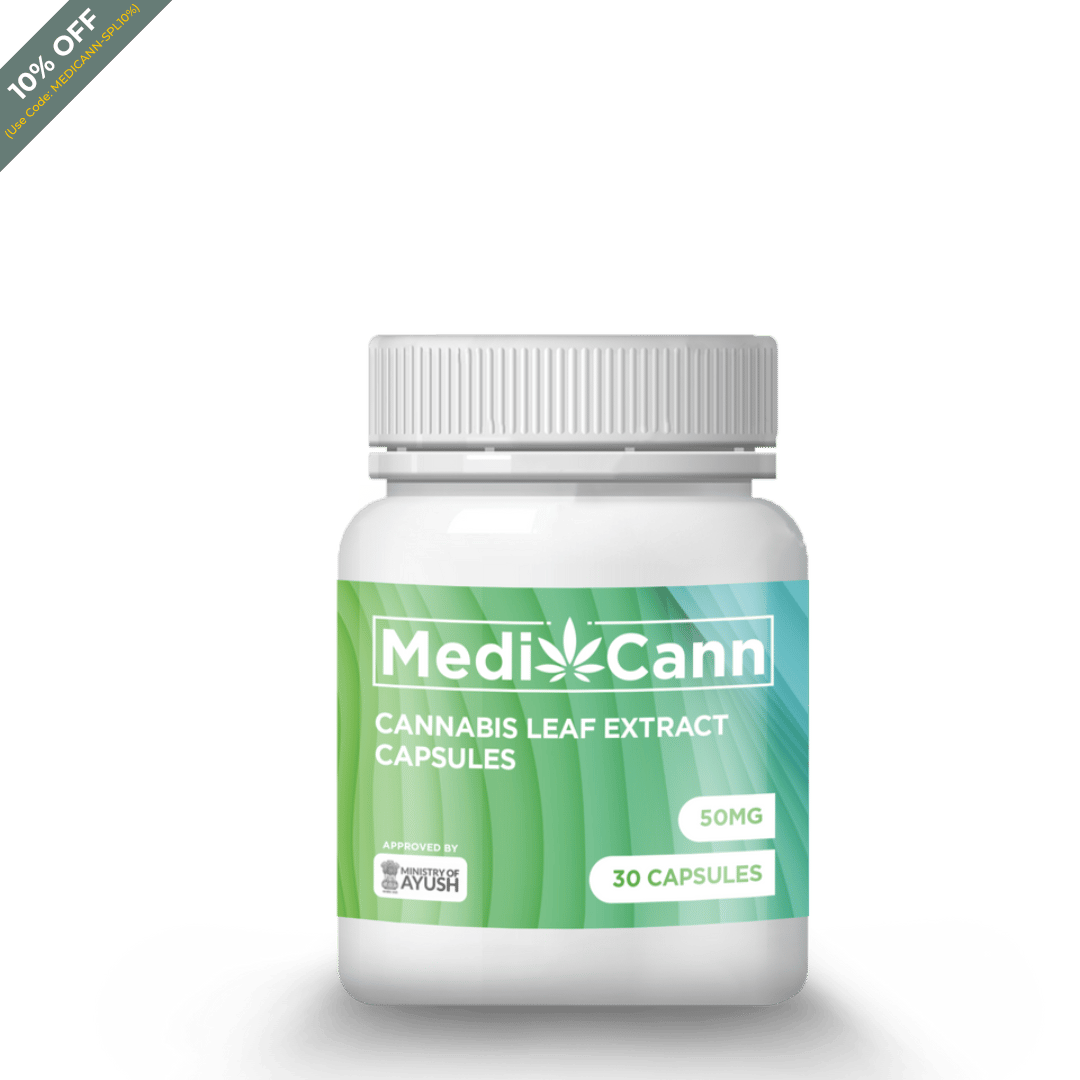 Medicann- Cannabis Leaf Extract Capsule - 50mg