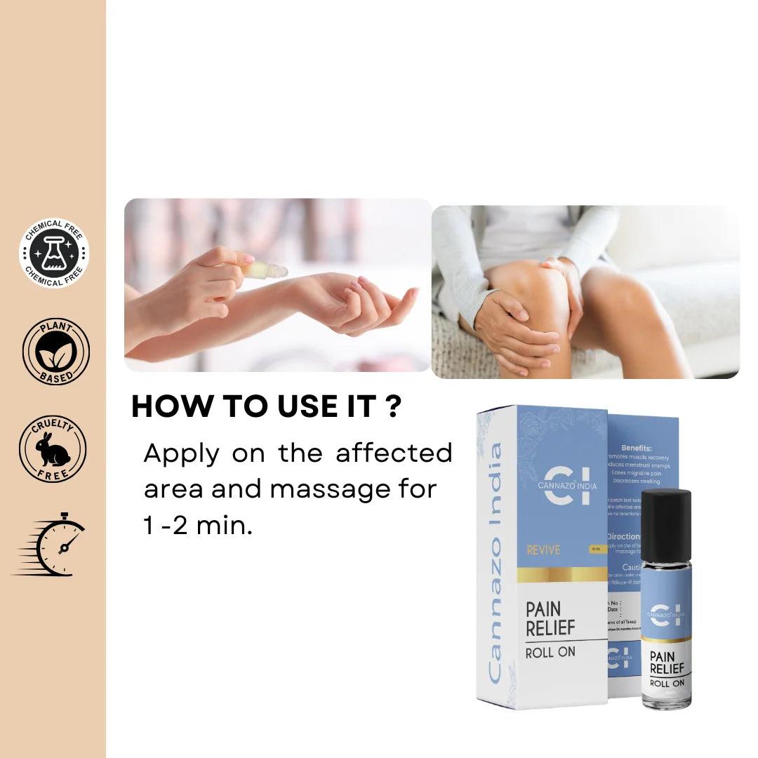 Cannazo Revive – Medical Cannabis Pain Relief Roll On.