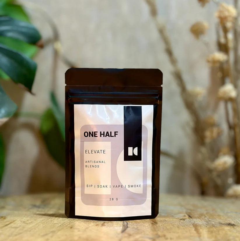 One Half - Elevate 28gm | Herbal Smoking BlendHerbal BlendOne Half Elevate 28gm - Herbal Blend for Energy | Clarity, Detox