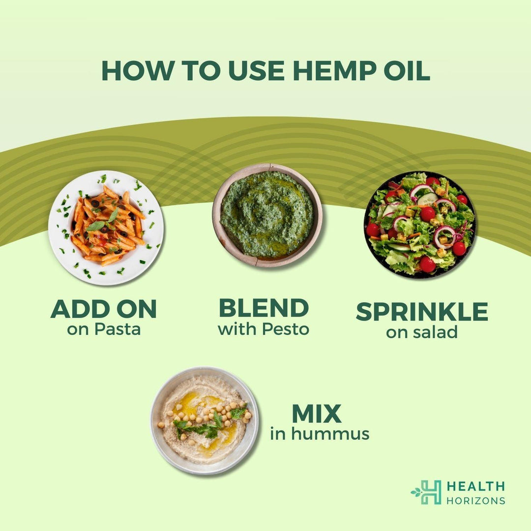 Health Horizons Hemp Cold Pressed Virgin Seed OilHemp Seed OilHealth Horizons Hemp Cold Pressed Virgin Seed Oil