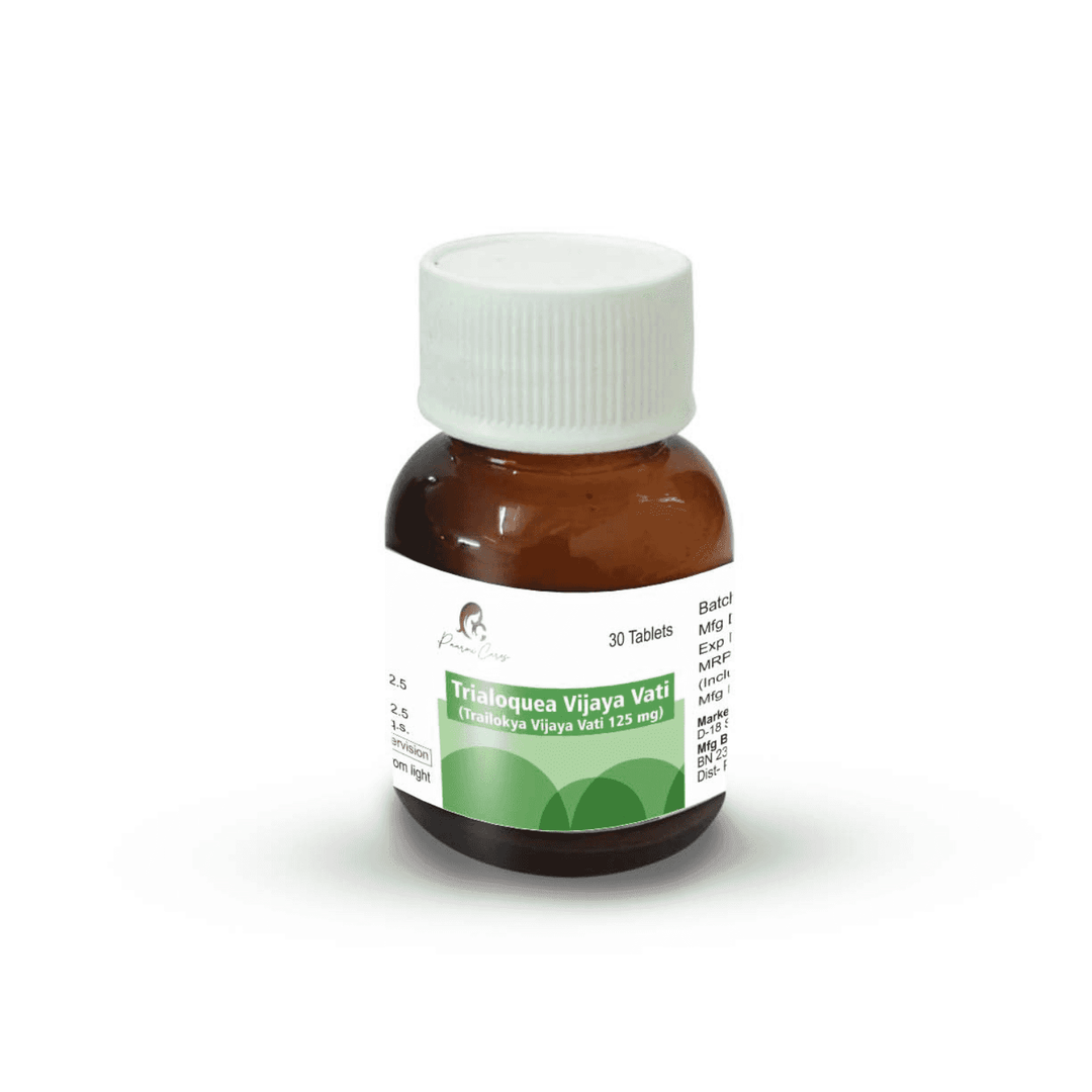 Trialoquea Vijaya Vati (Multi-benefit Elixir)TabletsTrailokya Vijaya Vati - Multi-benefit | Ayurvedic Relief