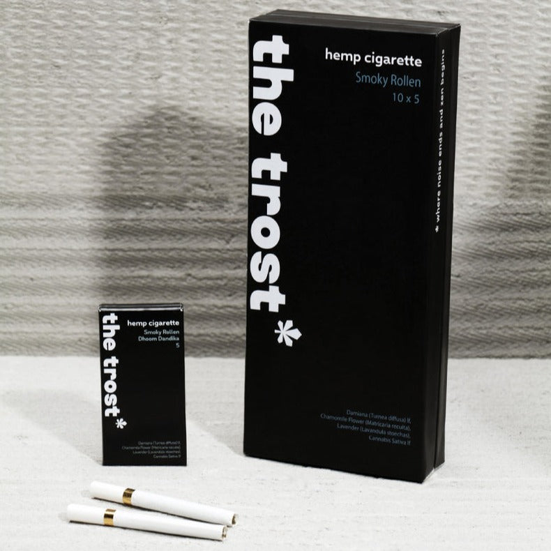 The Trost- Hemp Herbal Cigarette - Smoky Rollen (10x5 pack)