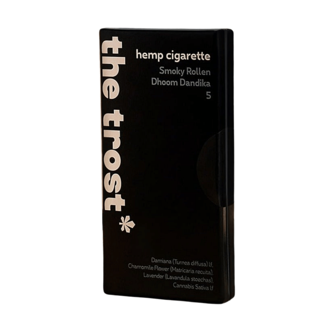 The Trost Hemp Herbal Cigarette (Smoky Rollen) - CBD Store India