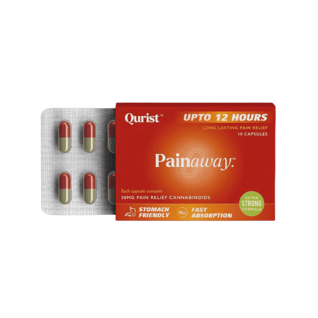 Qurist Painaway - Pain Relief Capsules - CBD Store India