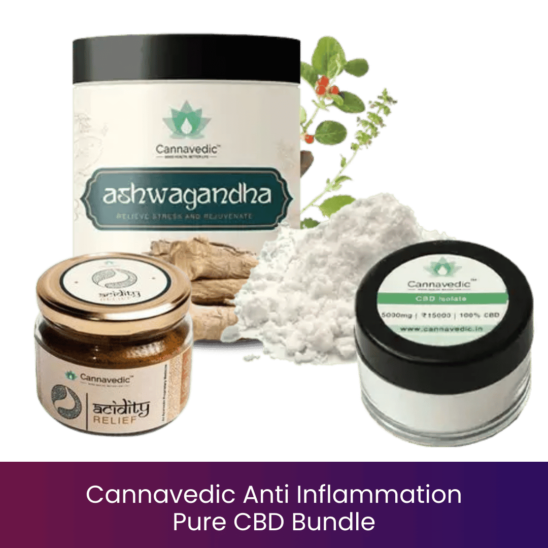 Cannavedic Anti Inflammation Pure CBD Bundle.
