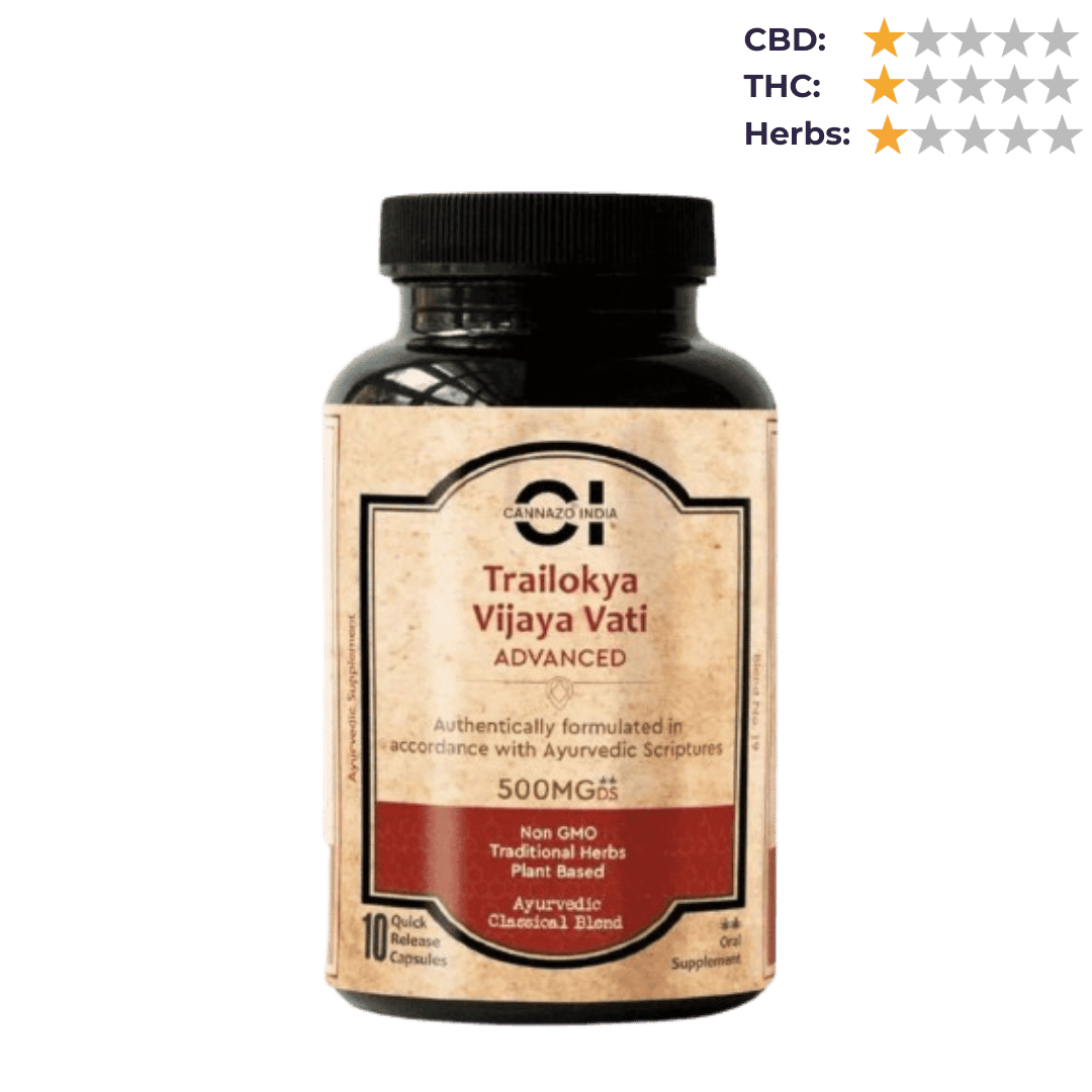 Trailokya Vijaya Vati Advanced (Ayurvedic Classic Blend) 500mg.