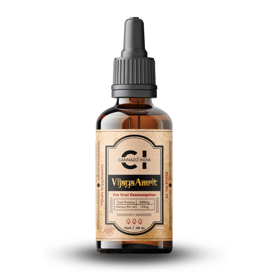 Cannazo - Vijaya Amrit CBD Rich Oil ( 4:1 ) 6650mg/50mlCannabis OilCannazo - Vijaya Amrit CBD Oil (4:1) | CBD Store India