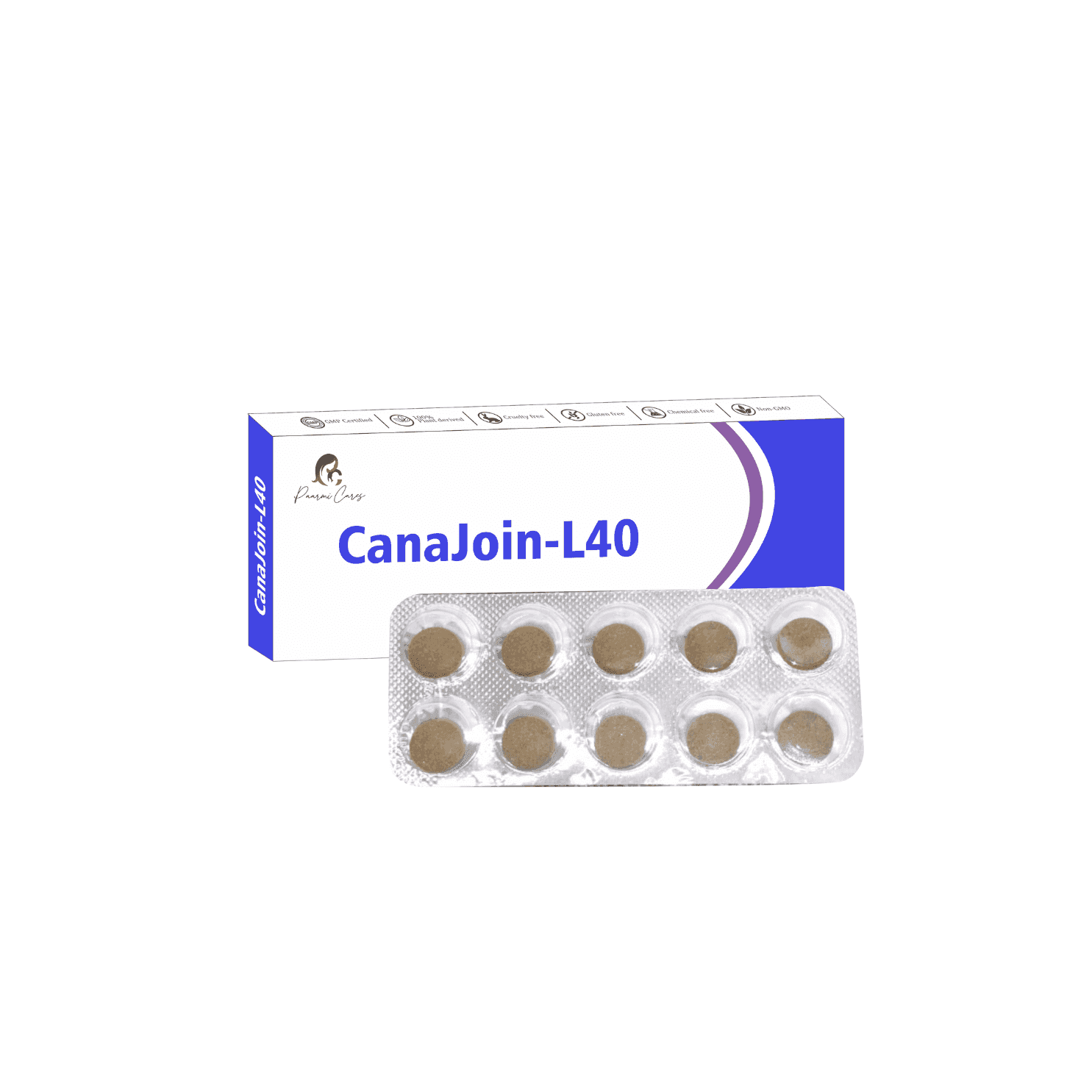 Paarmi Cares- CanaJoin-L40 Medical Cannabis Pills (For Rheumatic Pain).