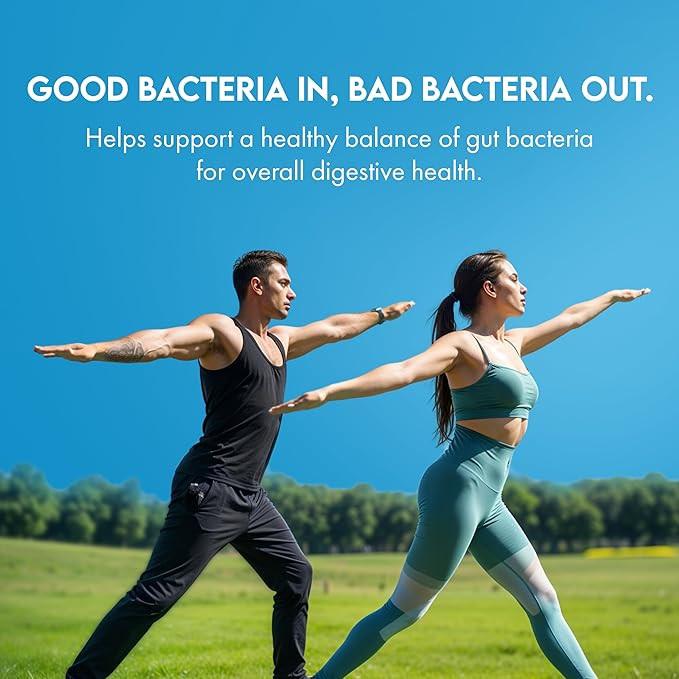 Auraika Nutrition Probiotics for Gut Health | 50 Billion CFU Probiotics Supplement for Bloating & Gas Relief.