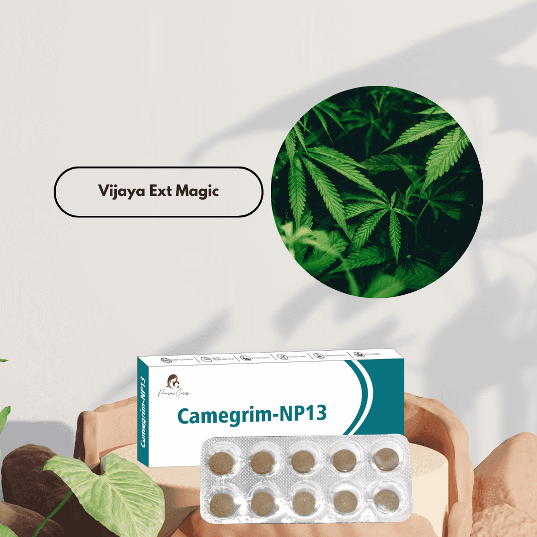 Paarmi Cares- Camegrim-NP13 (For Migrain)TabletsPaarmi Cares Camegrim-NP13 - Migraines Relief | Ayurvedic Tablets