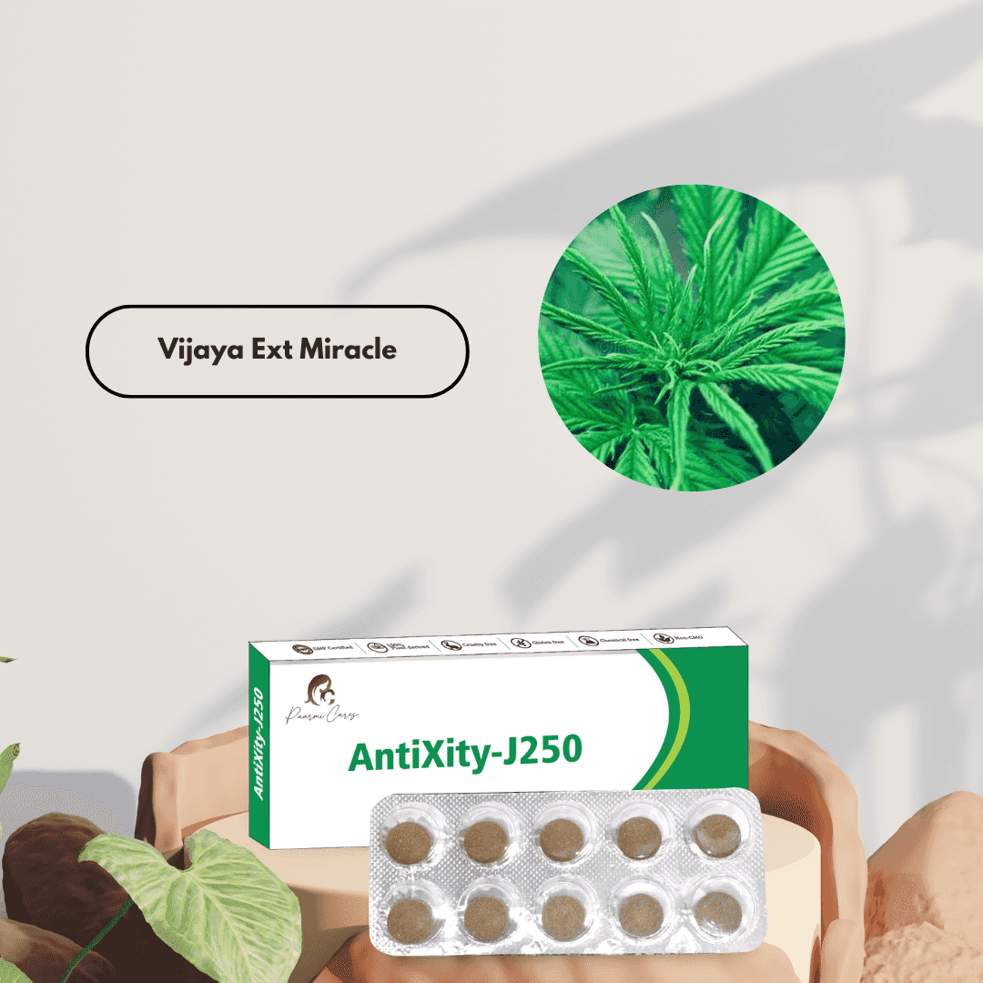 Paarmi Cares- AntiXity-J250 (For Anxiety)Ayurvedic TabletPaarmi Cares AntiXity-J250 Anxiety Relief Supplements