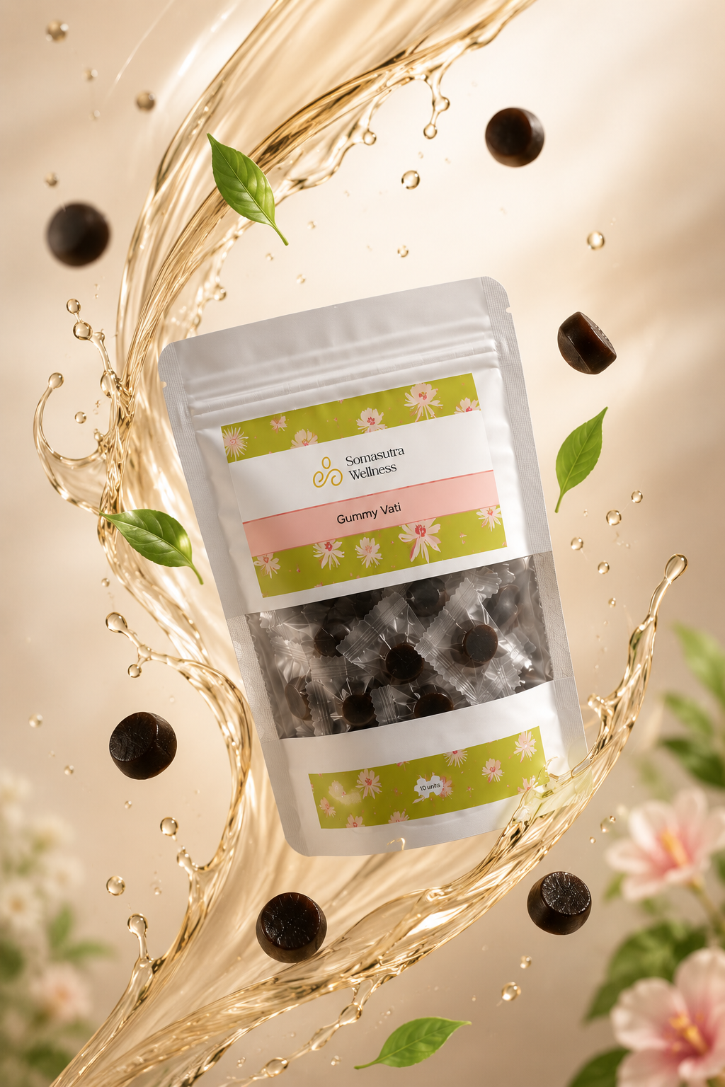 Soma Sutra Vijaya Gummy Vati –2500mg Cannabis Gummies for Sleep, Stress & Pain Relief