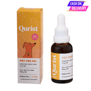 Qurist Pet CBD Oil - For Medium Pets - 900mg - CBD Store India