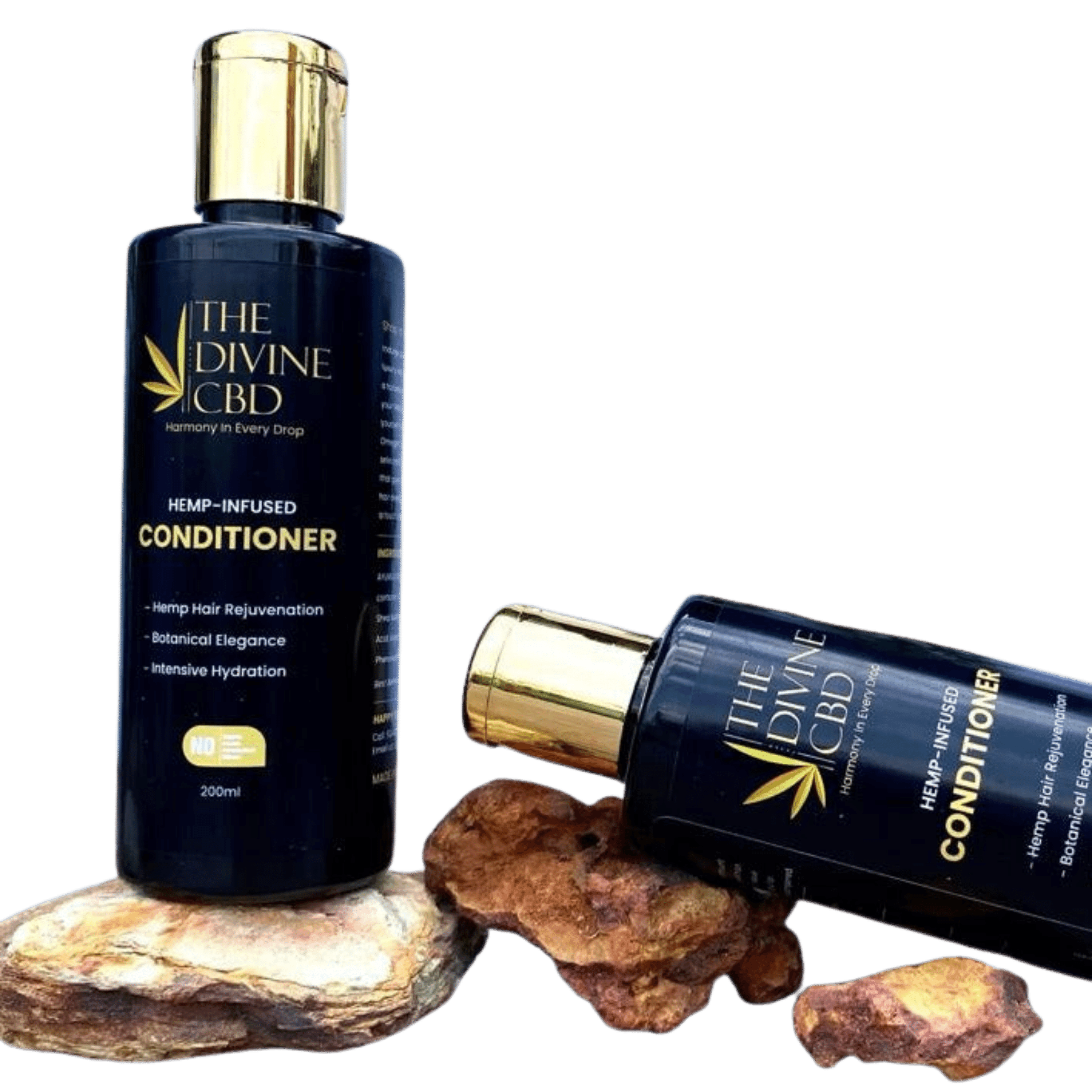 The Divine CBD- Hemp Infused Hair Conditioner | Elevate Your Haircare Ritual to Unprecedented Luxury.