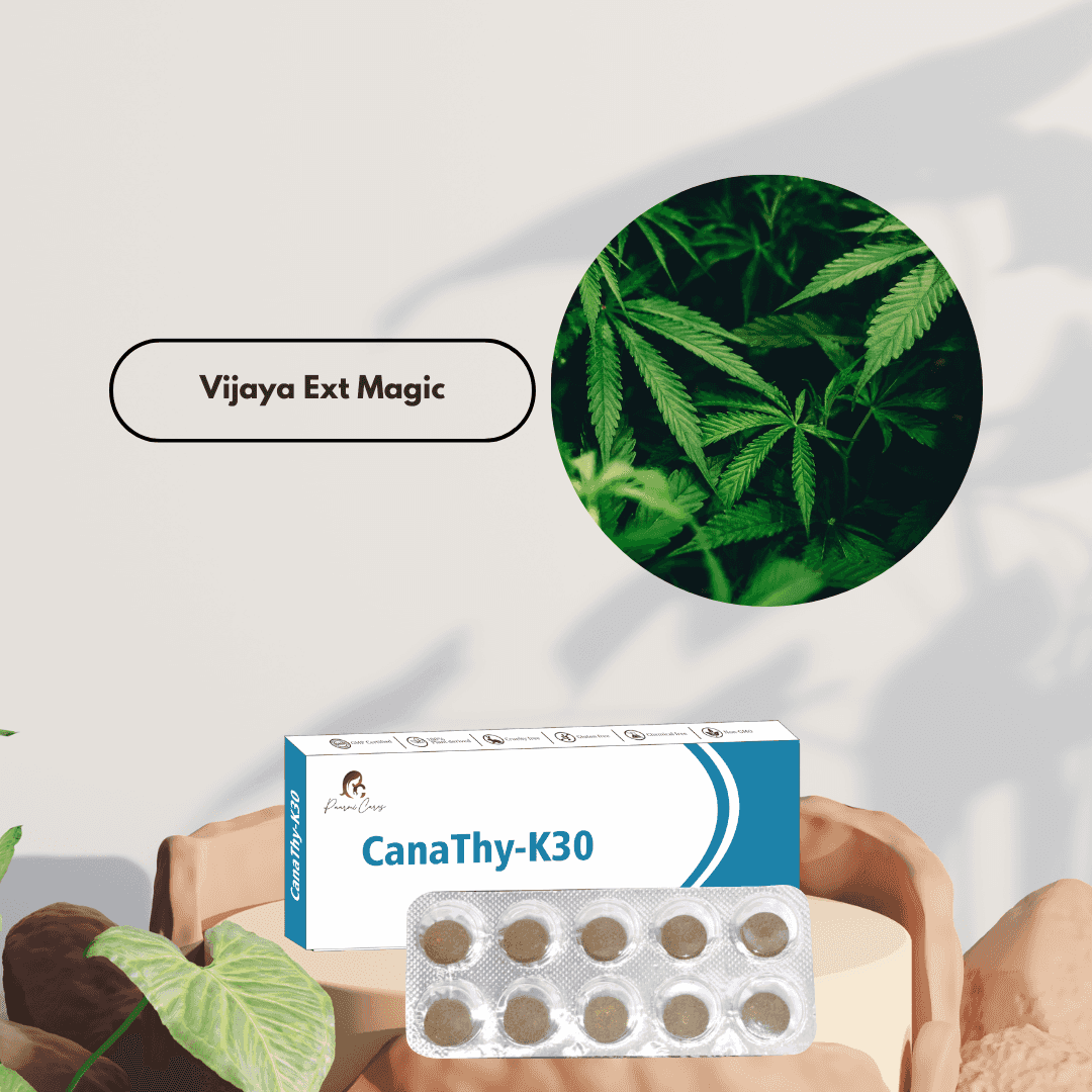 Paarmi Cares- CanaThy-K30 (For Thyroid)TabletsPaarmi Cares- CanaThy-K30 - Thyroid Health Supplement | Balances Hormones