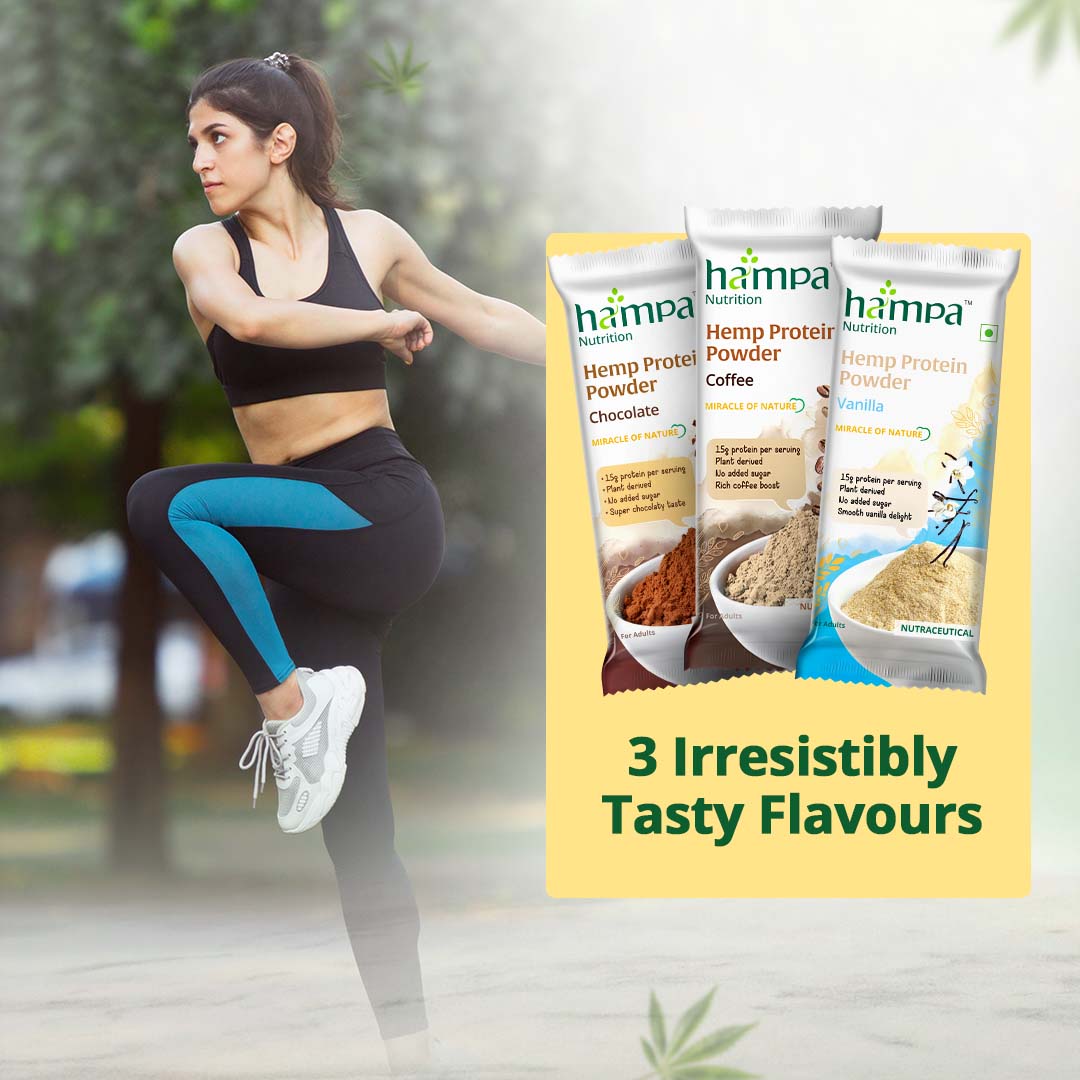 Hampa Wellness - Protein Powder - Mixed Flavours.