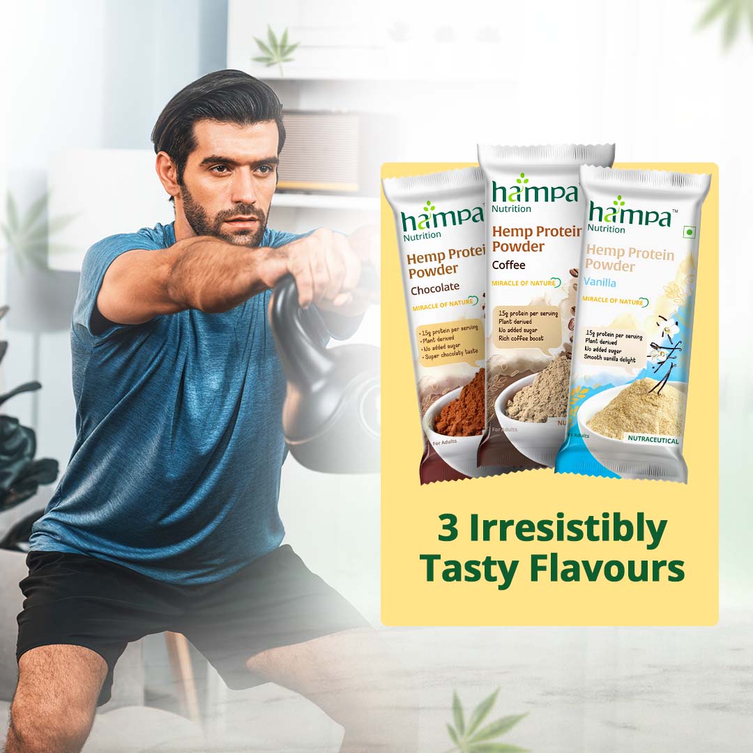 Hampa Wellness - Protein Powder - Coffee.