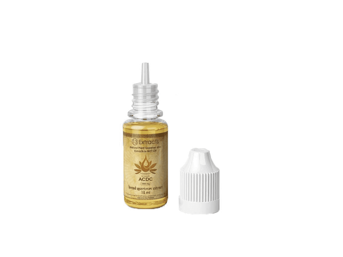 Thirteen Extracts ACDC CBD Elixir 500mg - 1000mg.