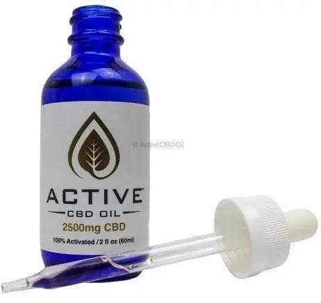 Active CBD oil 2500mg Tincture.