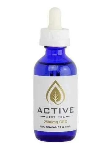 Active CBD oil 2500mg Tincture.