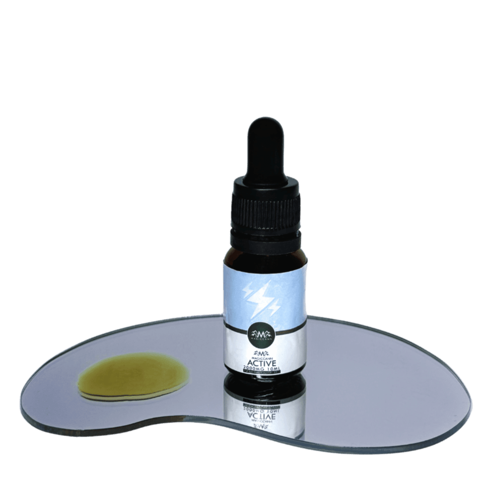 Magiccann Active – Broad Spectrum CBD Oil 2000mg zero THC.