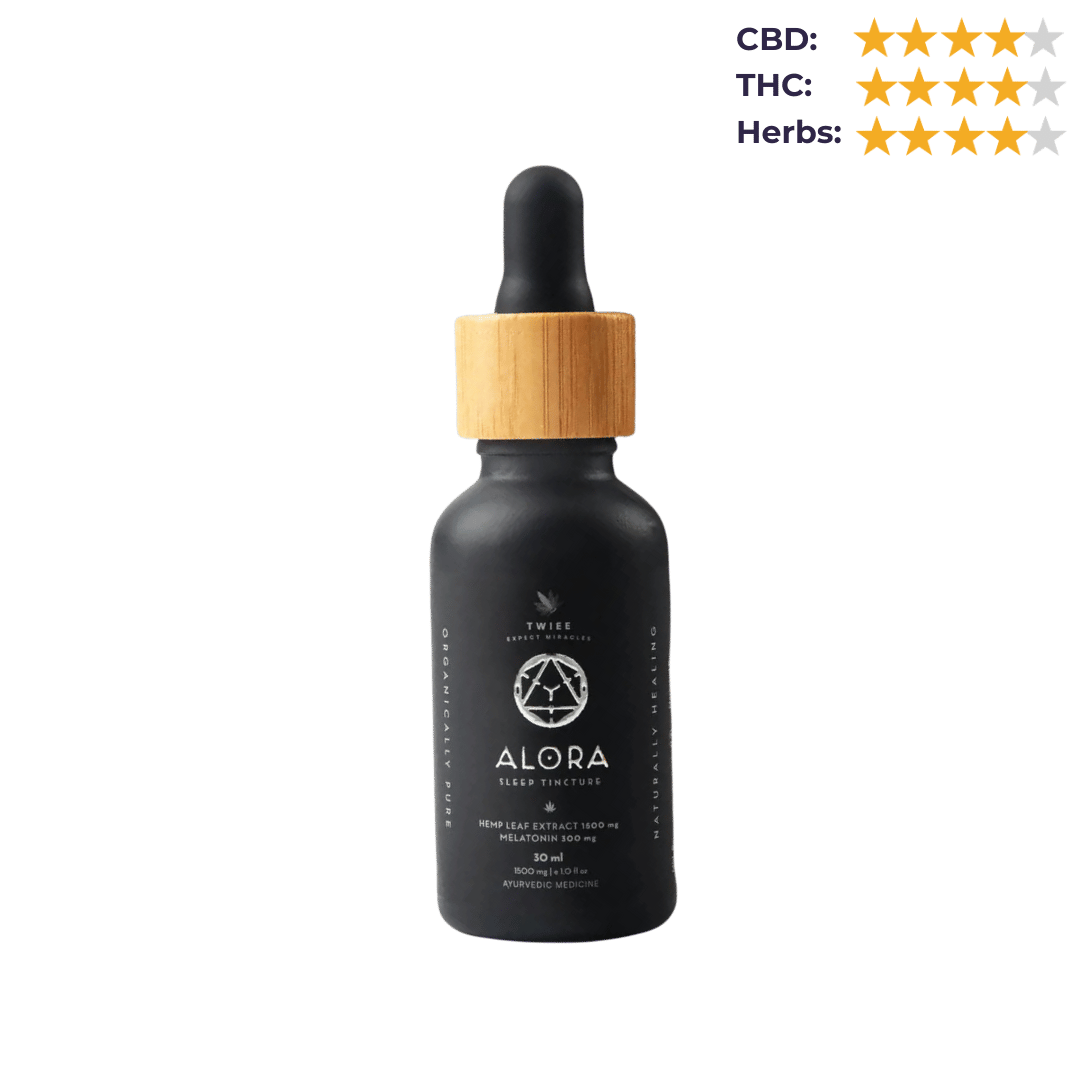 Twiee Alora Cannabis Sleep Tincture 1500 MG - 30 ML.
