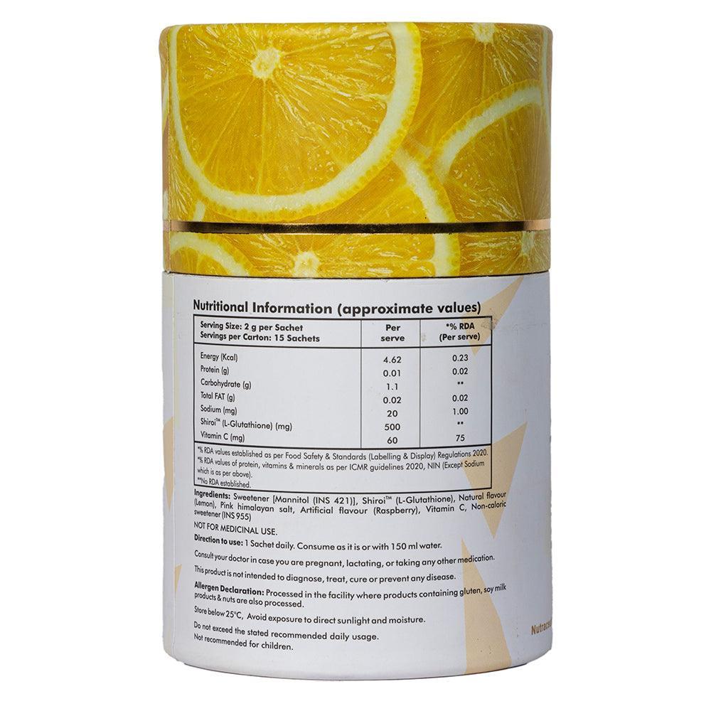 Anvika Gluta Glow Fast Acting Skin Brightening with Mouth Dissolving Technology.