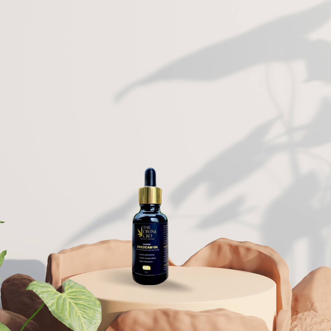 Paarmi Cares- Anxocam Oil | Calming Essence of Hemp Leaf Extract