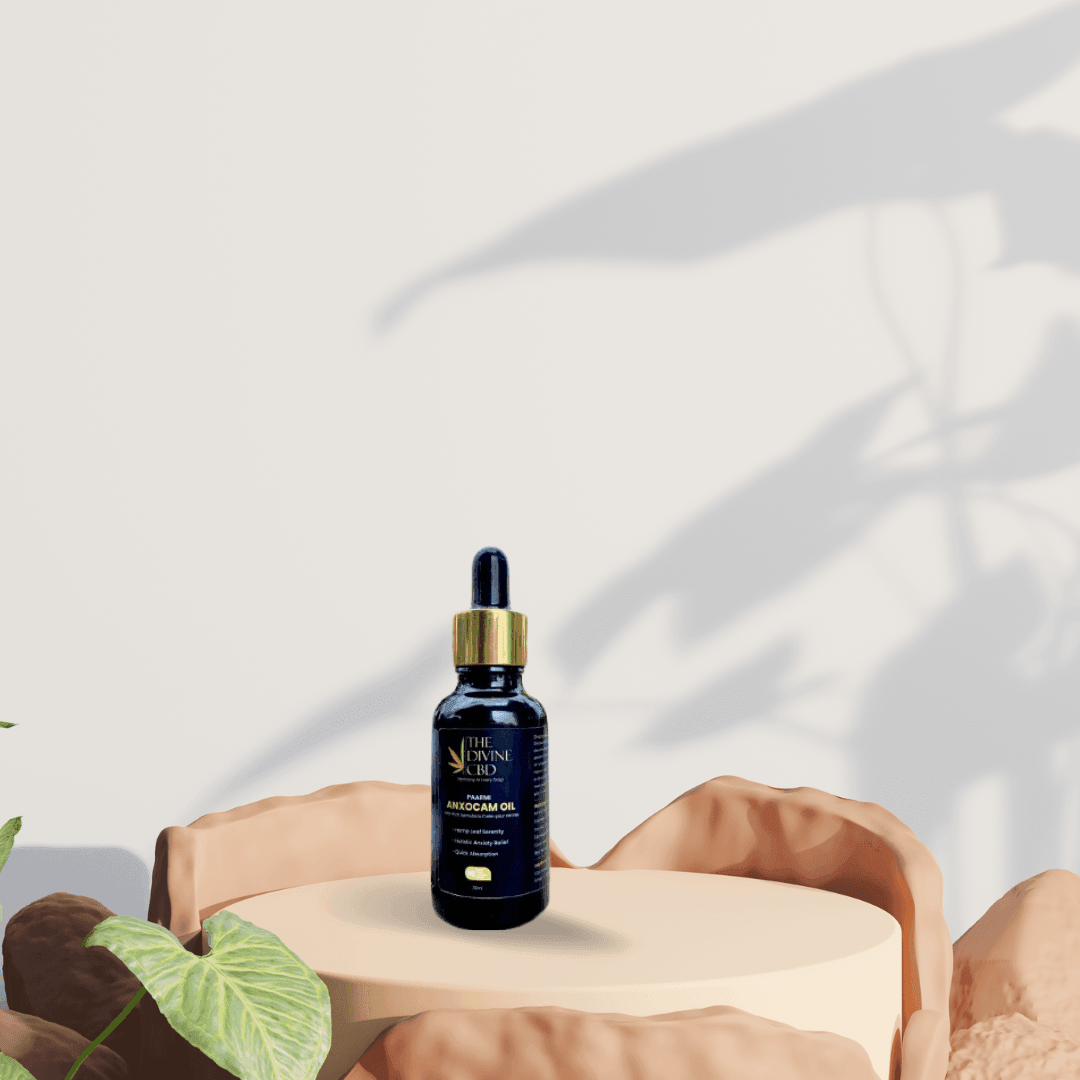 Body Oil - Paarmi Cares- Anxocam Oil | Calming Essence Hemp Leaf Extract | For Stress, Anxiety And Relaxation