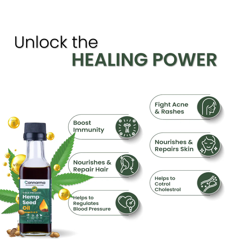 Cannarma Hemp Seed Oil.