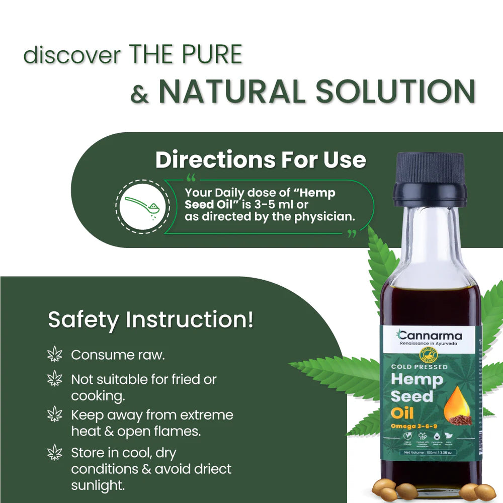 Cannarma Hemp Seed Oil.