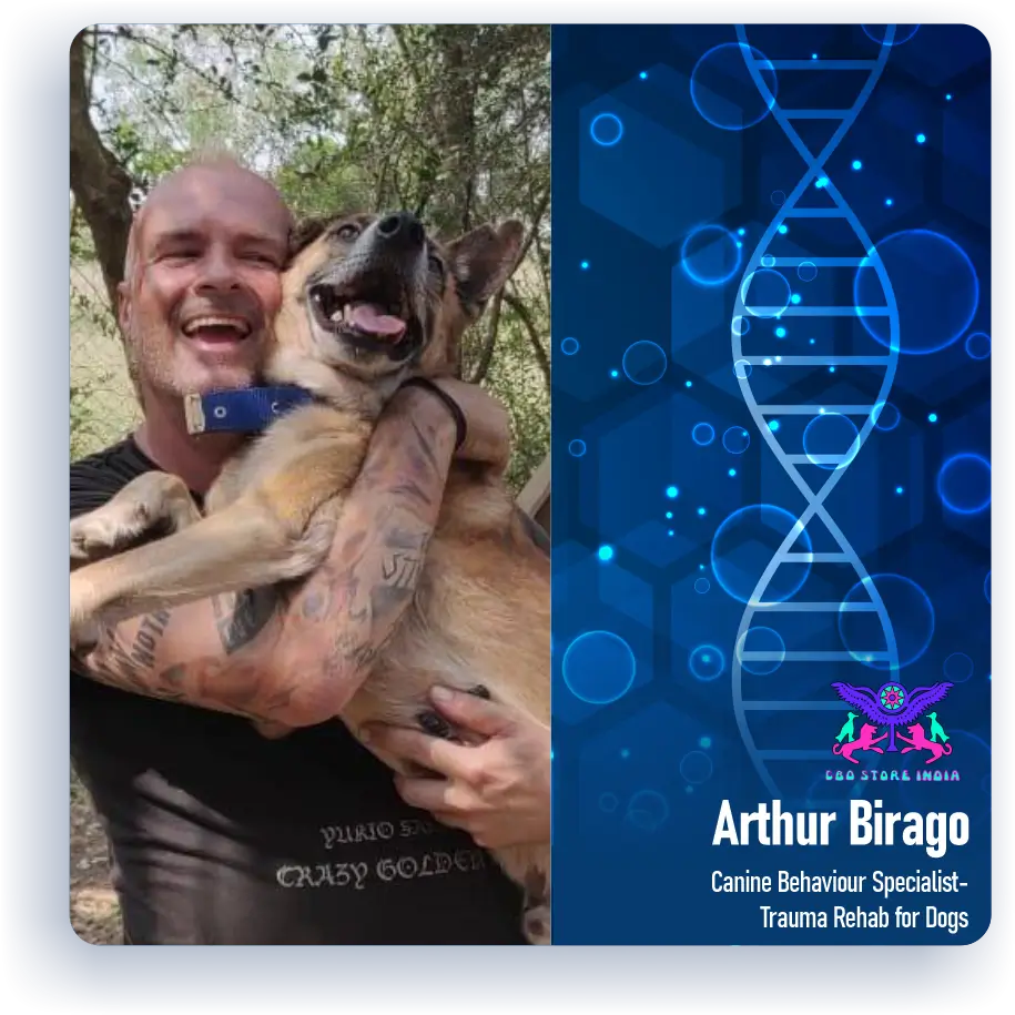 Canine Behaviour Specialist - Arthur Birago - Trauma Rehab for Dogs.