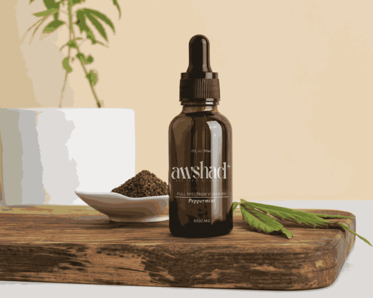 Awshad - Full Spectrum CBD Oil 6500mg (30ml) – Peppermint