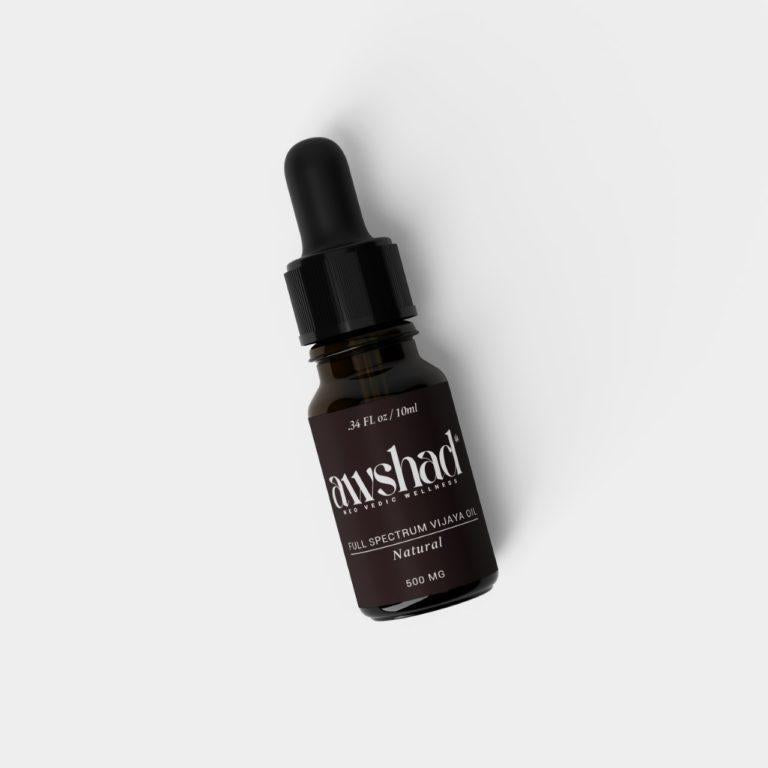Awshad - Full Spectrum CBD Oil 500mg (10ml) – Natural.