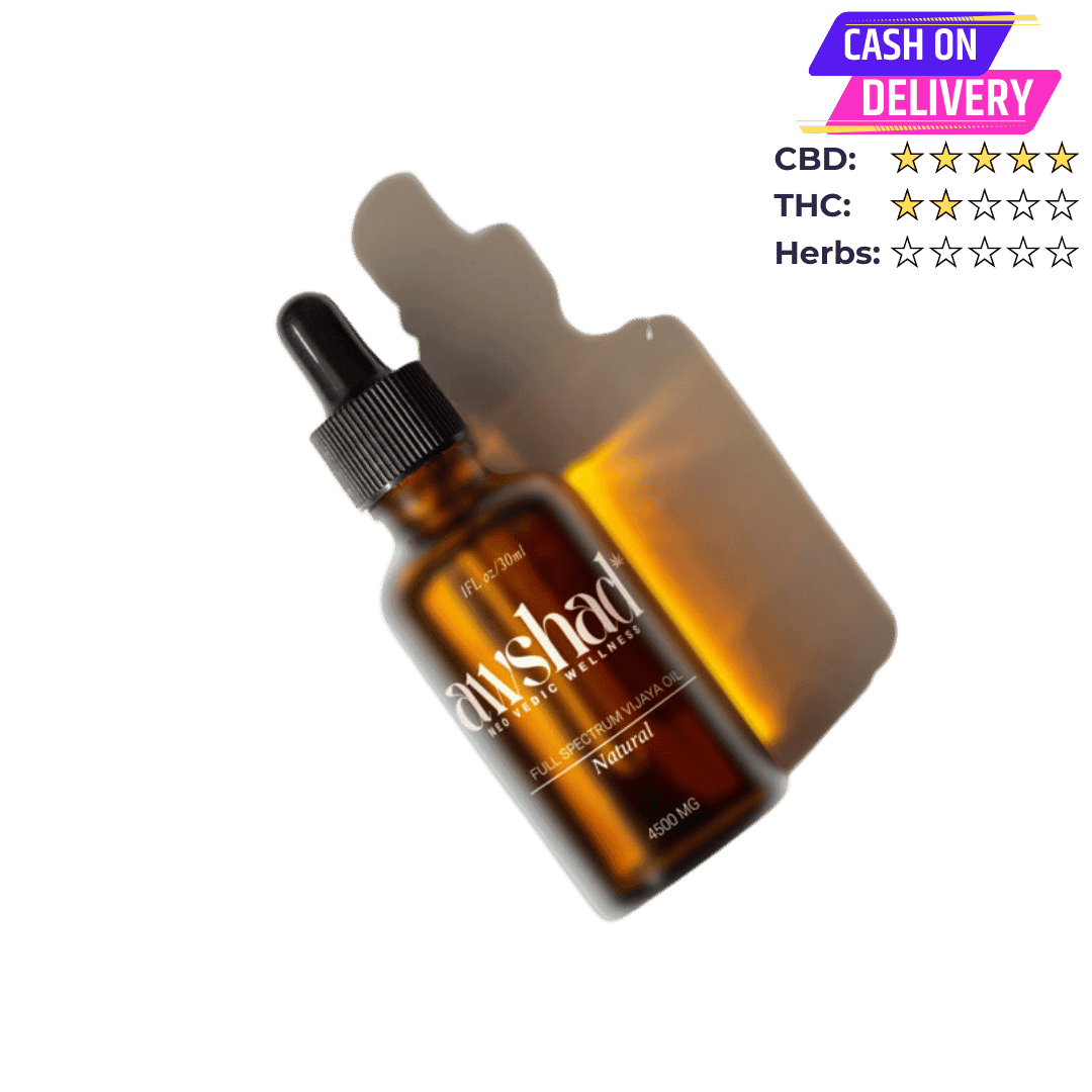 Cbd Oil - Awshad - Full Spectrum Cannabis Oil - 4500MG - 30ML (Natural)