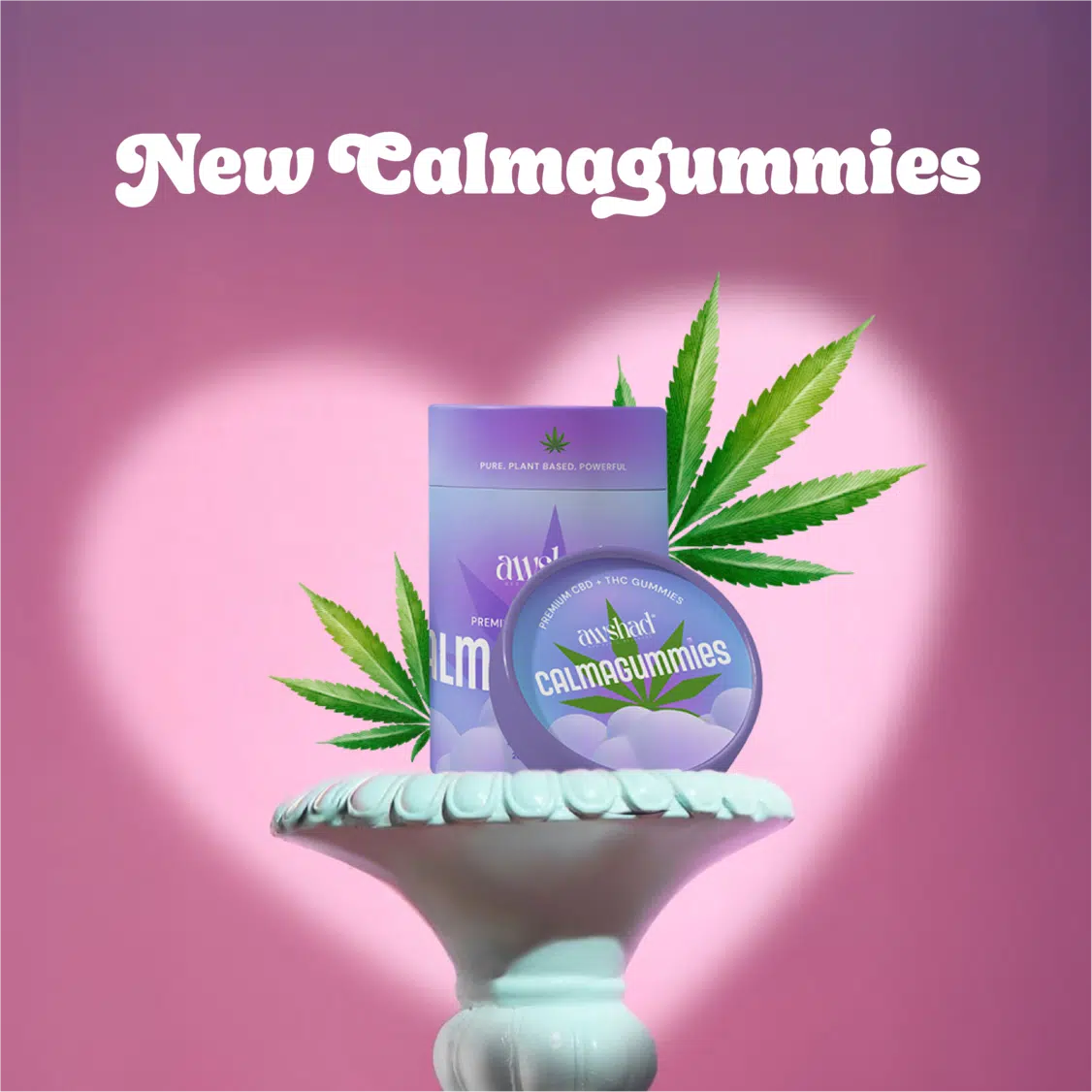 Awshad Premium CBD+THC Calmagummies.