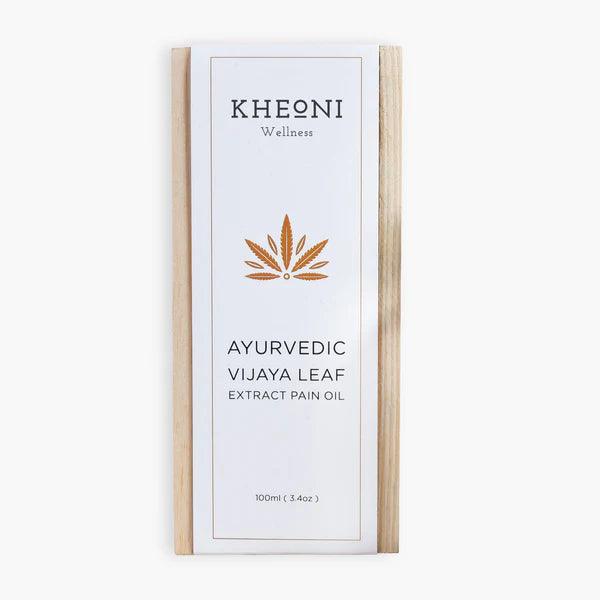Kheoni Ayurvedic Vijaya Leaf Extract Pain OilMassage OilKheoni Ayurvedic Vijaya Leaf Pain Oil | Pain Relief, Relaxation