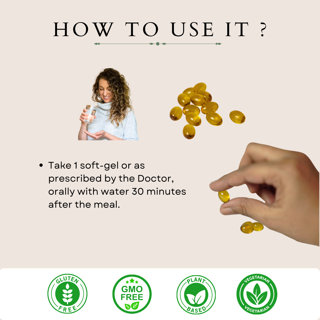 Cannazo - Hemp Seed Oil Softgels – 500mg (Omega 3, 6 & 9 + Amino Acids).