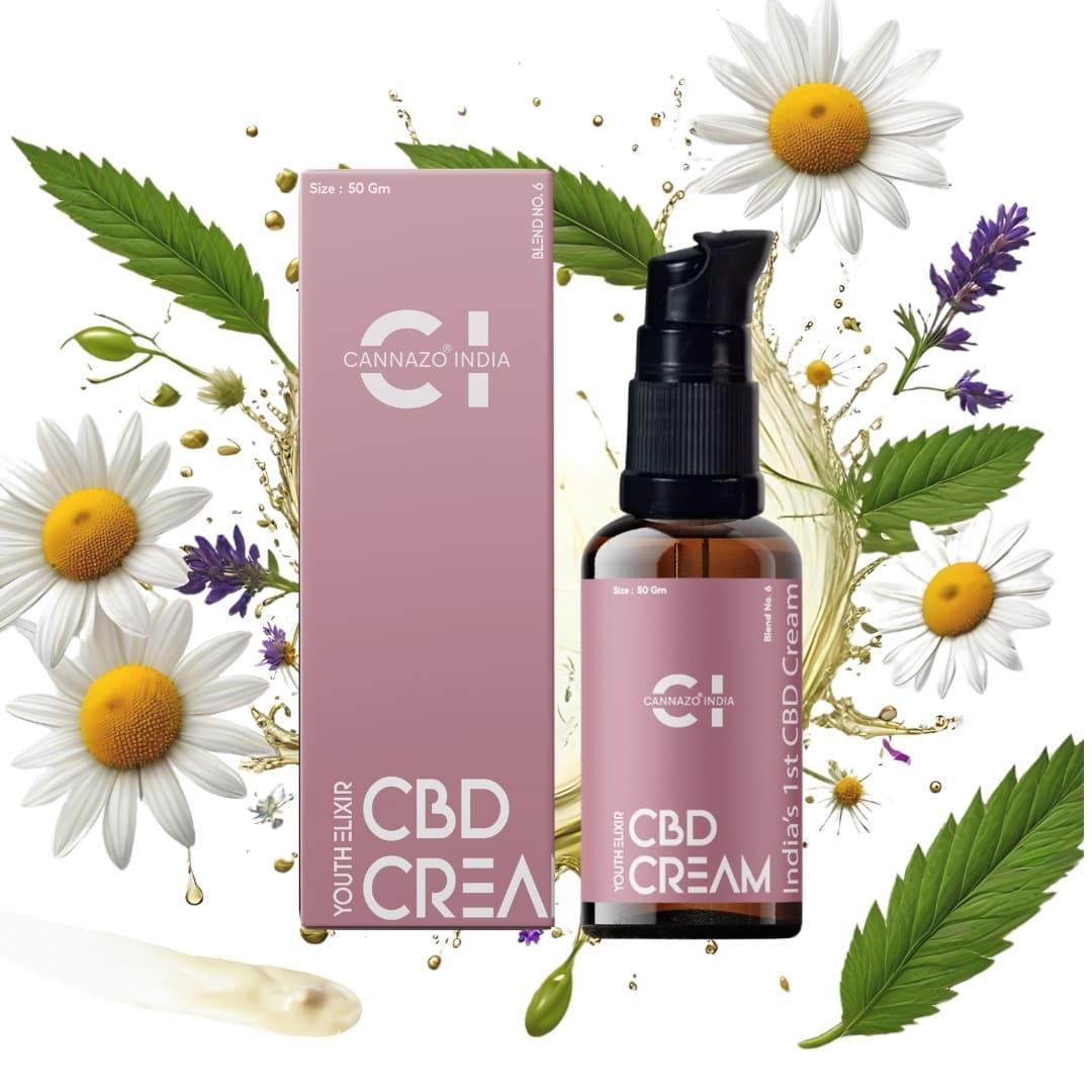 Cannazo Youth Elixir (Anti aging & mark removal)- Full spectum with Seabuckthron (500mg:50gm).