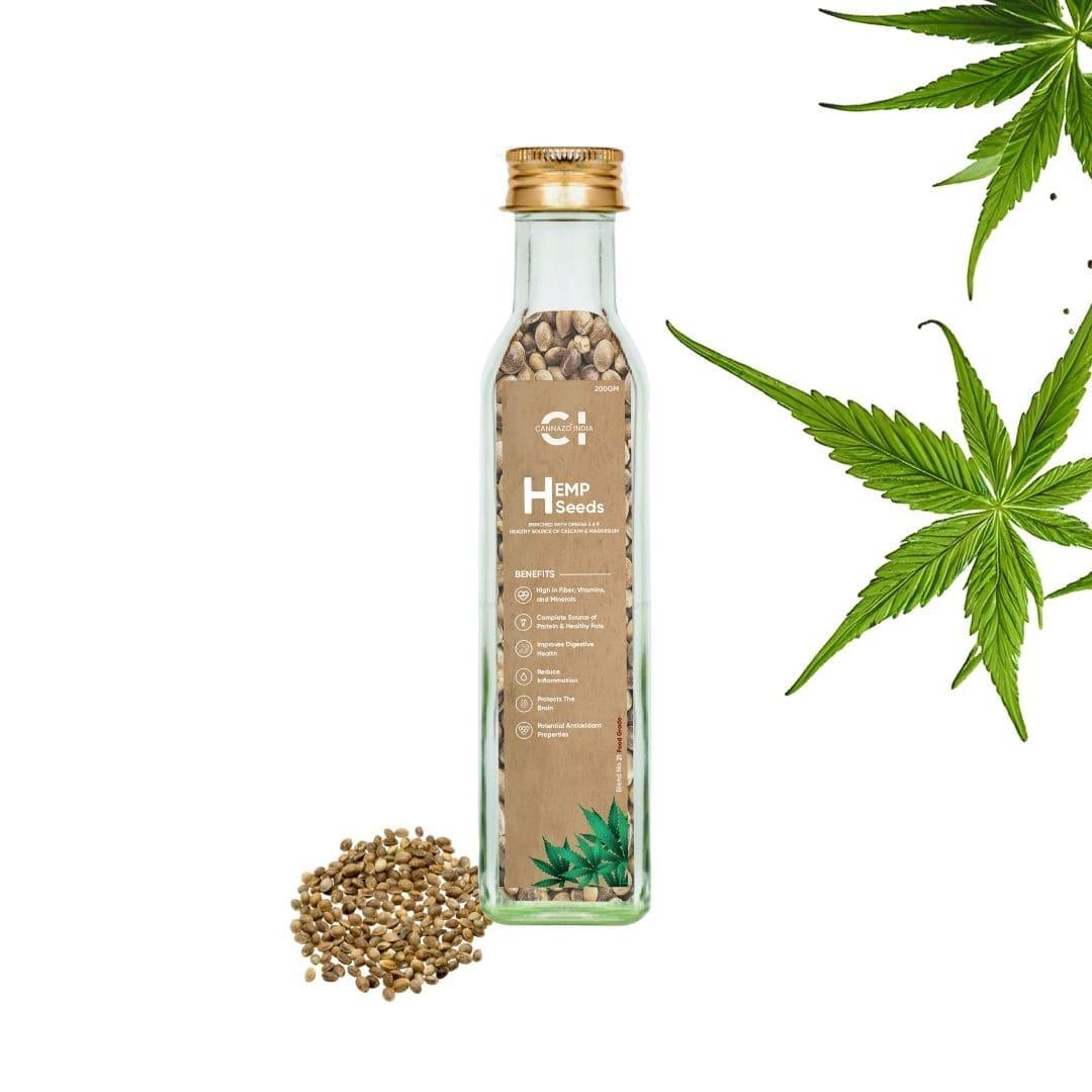 Cannazo- Hemp SeedsHemp SeedsCannazo Hemp Seeds - Benefits | High Protein, Omega-3