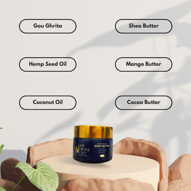 Hemp Body Butter - The Divine CBD- Body Butter | Nourish Your Skin With Divine Elegance