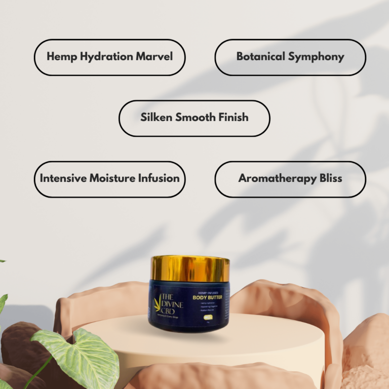 The Divine CBD- Body Butter | Nourish Your Skin with Divine Elegance