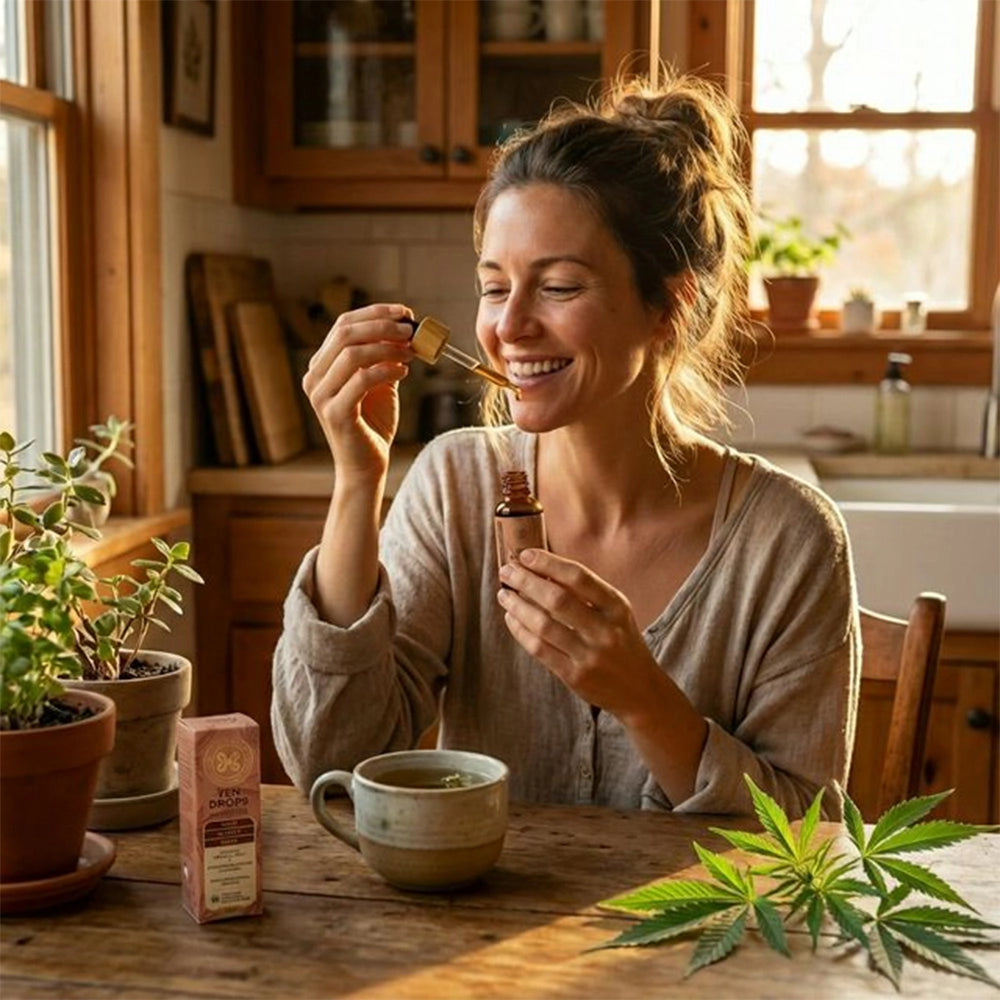 Holi Herb Zen Drops | Vijaya, Tulsi & Shilajit Wellness