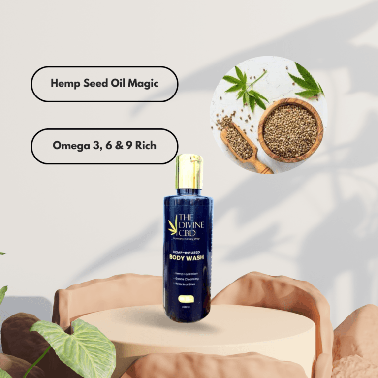 The Divine CBD- Body Wash | Invigorate Your Skin with Pure Bliss.
