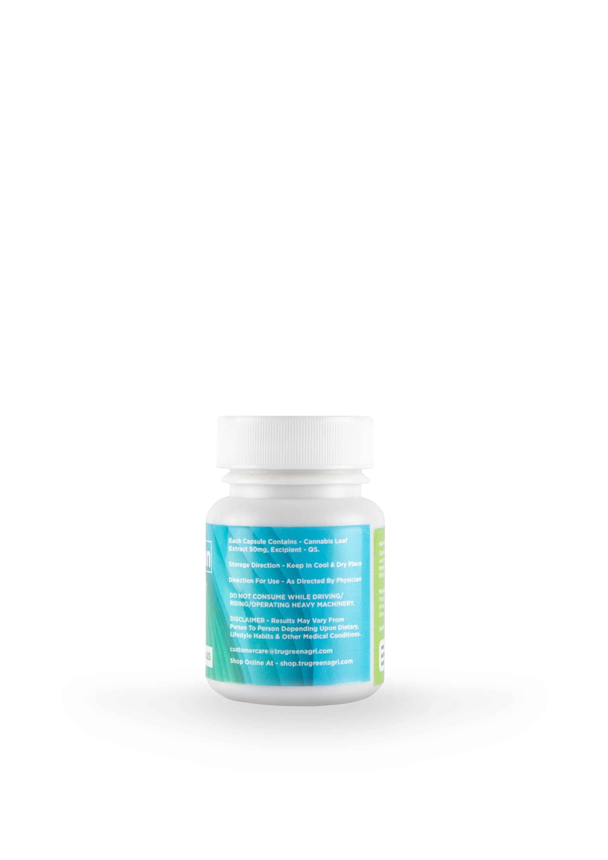 Medicann- Cannabis Leaf Extract Capsule - 50mg.