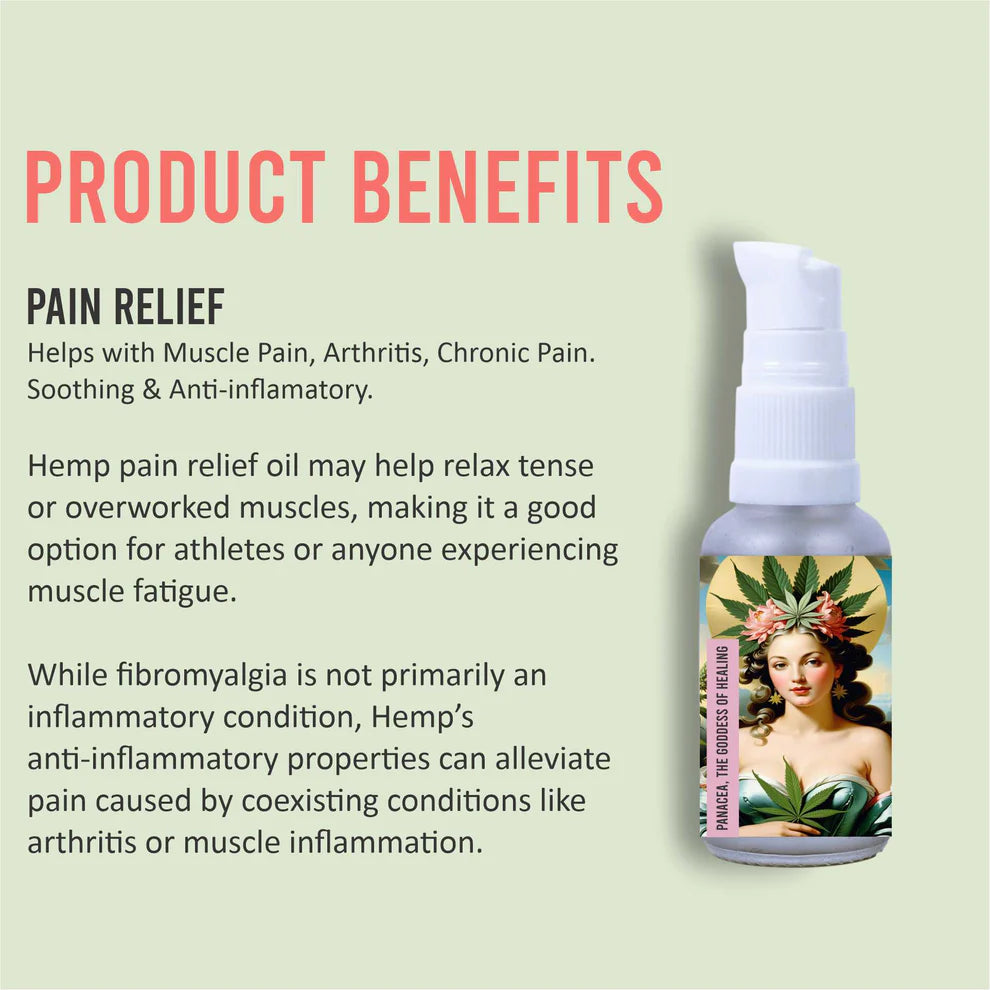 CannaCalm Hemp Pain Relief Oil-Rosemary + Orange.