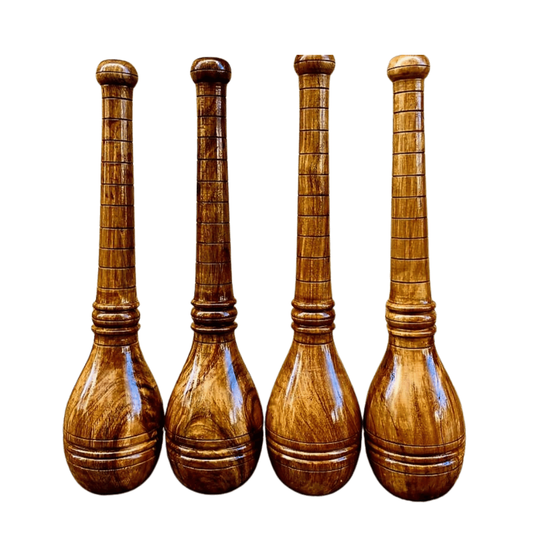 Fitness Flex – Bhim Gada | Traditional Heavy Wooden Mace for Advanced Strength Training.