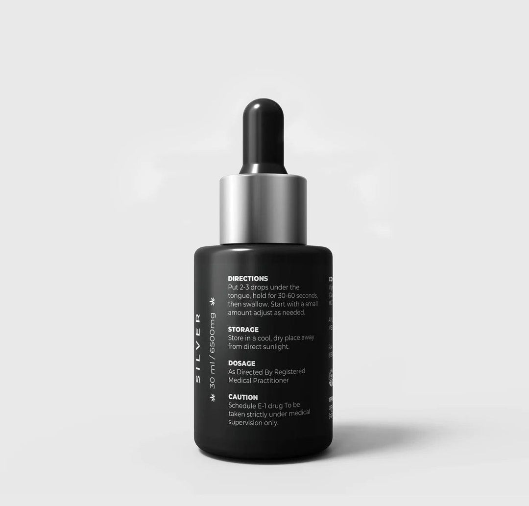 Blunt Silver++ 5000mg 1:1(CBD:THC) - for Sleep DisorderCBD Oil TincturesBlunt Silver++ CBD THC Oil - Sleep Aid | Vegan, Lab-Tested 