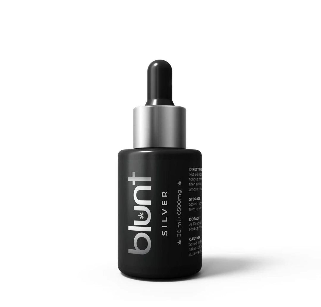 Blunt Silver++ 5000mg 1:1(CBD:THC) - for Sleep DisorderCBD Oil TincturesBlunt Silver++ CBD THC Oil - Sleep Aid | Vegan, Lab-Tested